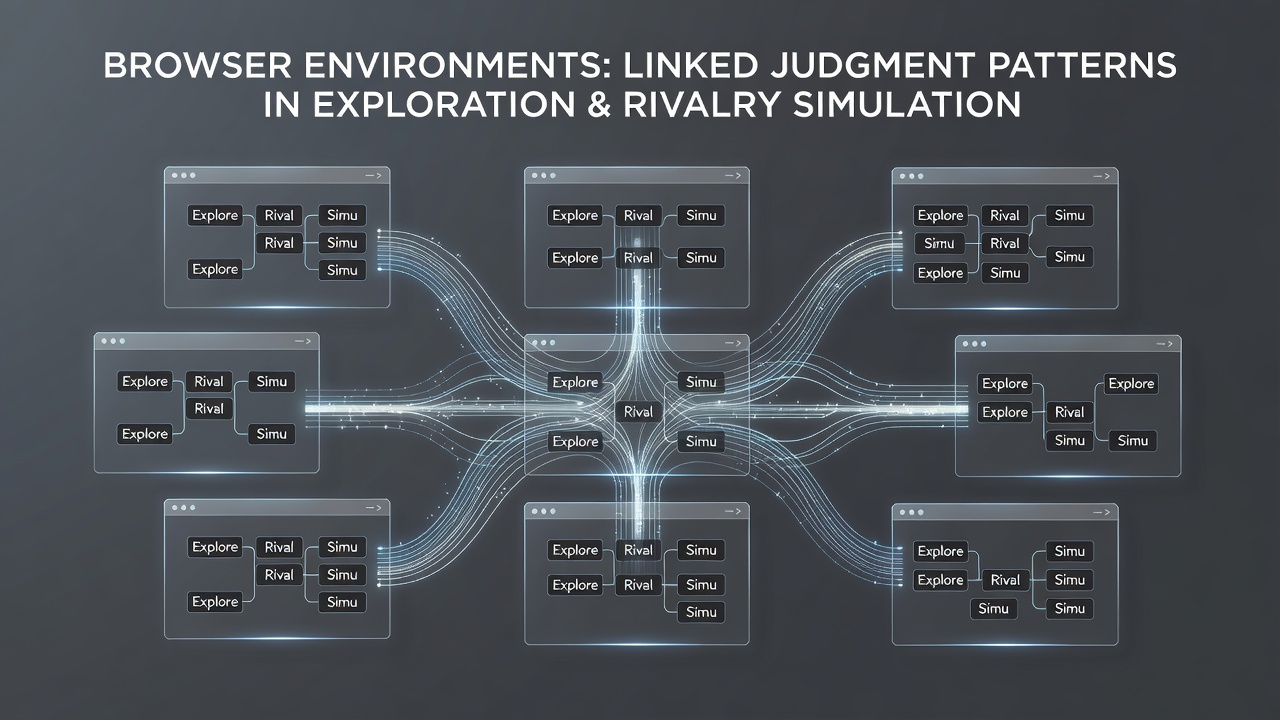 Group decision timelines captured during browser sessions that combine map exploration with synchronized rivalry tasks