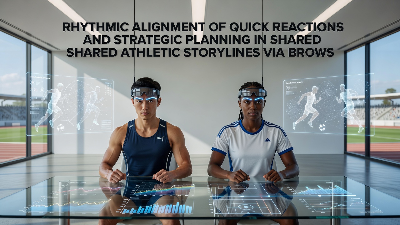 Team dashboard in a browser athletic narrative showing aligned reaction timelines and strategic branching paths